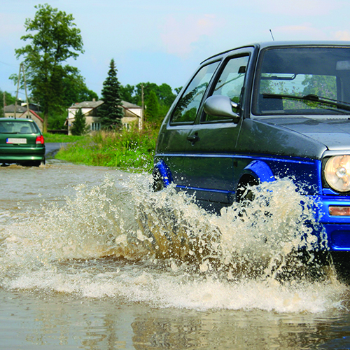 Heavy rain and flooding can contaminate drinking water