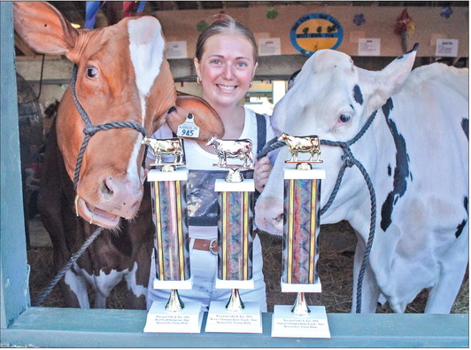 Ending her fair career on a high note