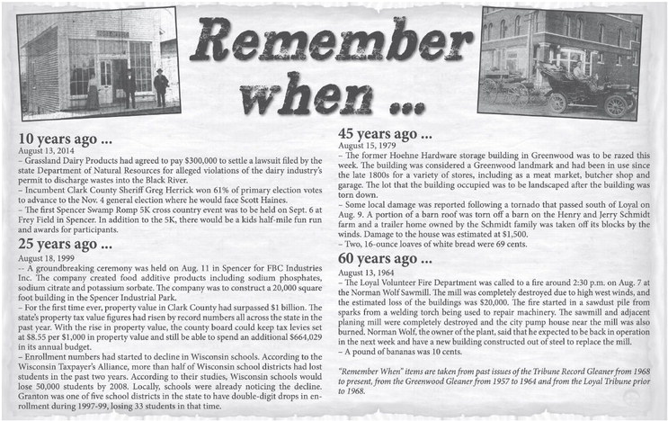 10 years ago… 45 years ago… 10 years ago… 45 years ago…