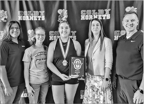 Rieck receives track and field All-American award