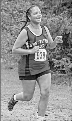 Abby CC takes on Nile Mile course