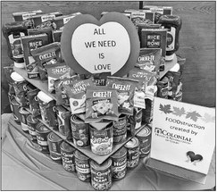 Friends of the CCL hosts “Cansgiving” Food Sculpture 2024