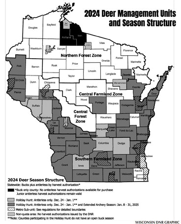 DNR to host four open houses on proposed changes to state’s deer management units