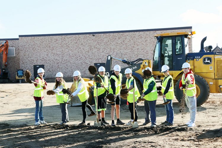 Ground broken for new Cadott School additions Ground broken for new Cadott School additions