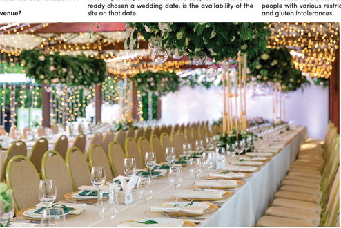 Questions to ask when shopping for a wedding venue