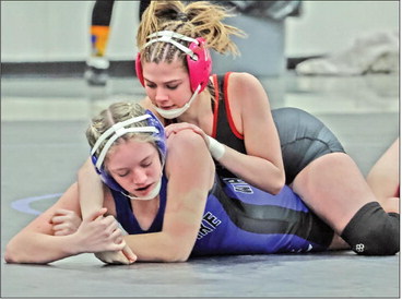 Quartet of Abby/Colby girls compete in Merrill Quartet of Abby/Colby girls compete in Merrill