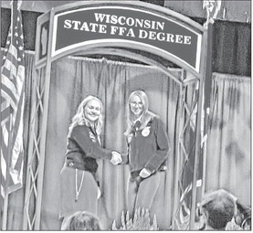Two Athens FFA members receive their state FFA degrees Two Athens FFA members receive their state FFA degrees