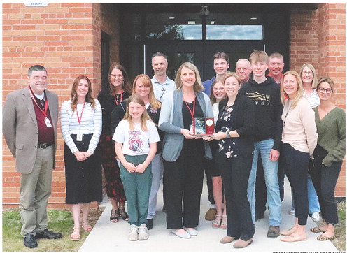 Schwarz recognized as top school nurse in Wisconsin