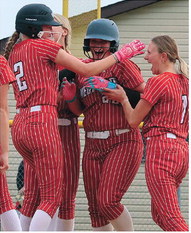 Walking off into the D-2 softball regional final Walking off into the D-2 softball regional final