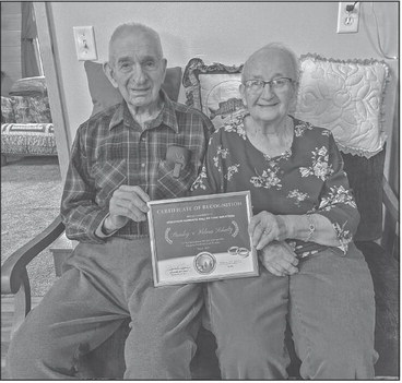 Schultzes celebrate 75 years of marriage