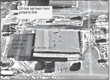 Marathon business looks to build large storage shed Marathon business looks to build large storage shed