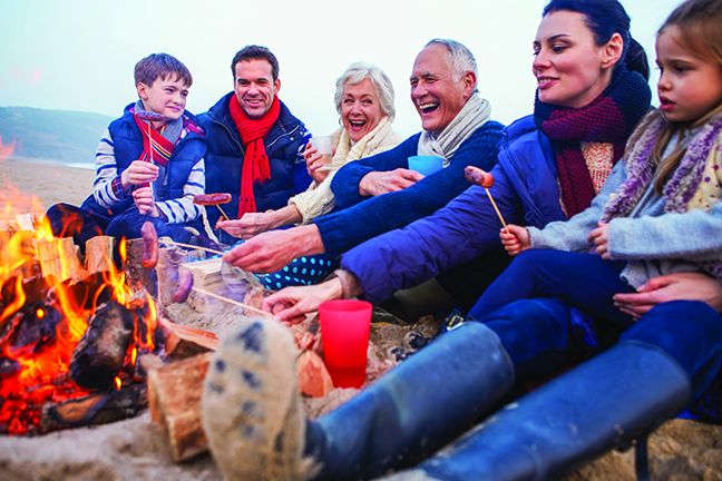 Hold off on the campfire or burn barrel until it rains