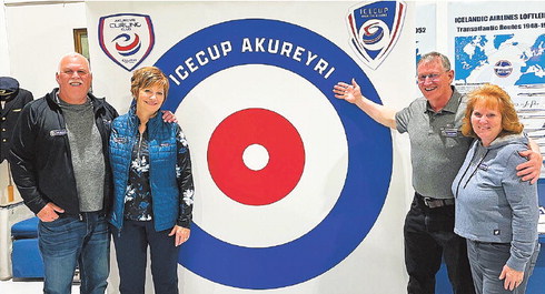 Medford curlers competed in Iceland in the Akureyri Ice Cup Medford curlers competed in Iceland in the Akureyri Ice Cup
