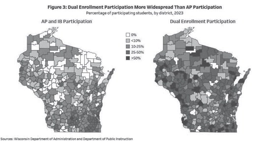 Dual enrollment versus advanced placement programs