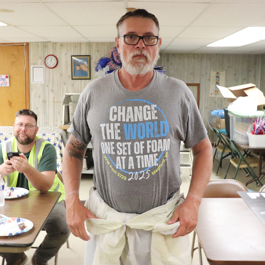 VFW gets big boost from spray foam installers