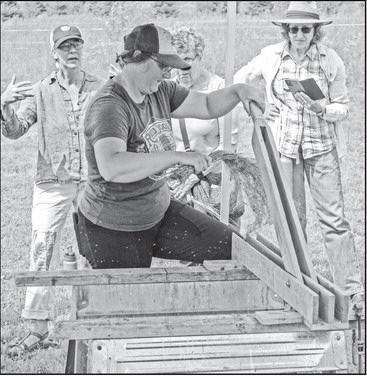 From field to fiber at Red Door Family Farm From field to fiber at Red Door Family Farm