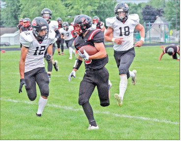 Third quarter turnovers ground Falcons in opener