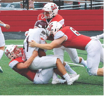 Medford overwhelmed by powerful, veteran Holmen squad