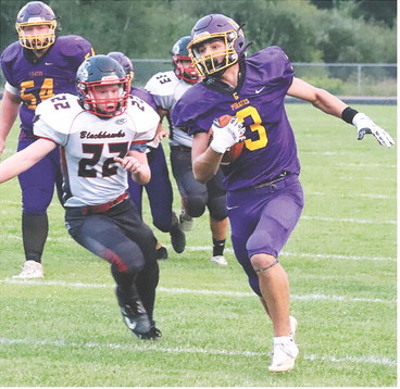 Big plays, shutdown defense carry Gilman to blowout first win