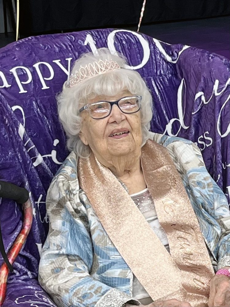 Wilma Mravik celebrates centennial birthday Wilma Mravik celebrates centennial birthday