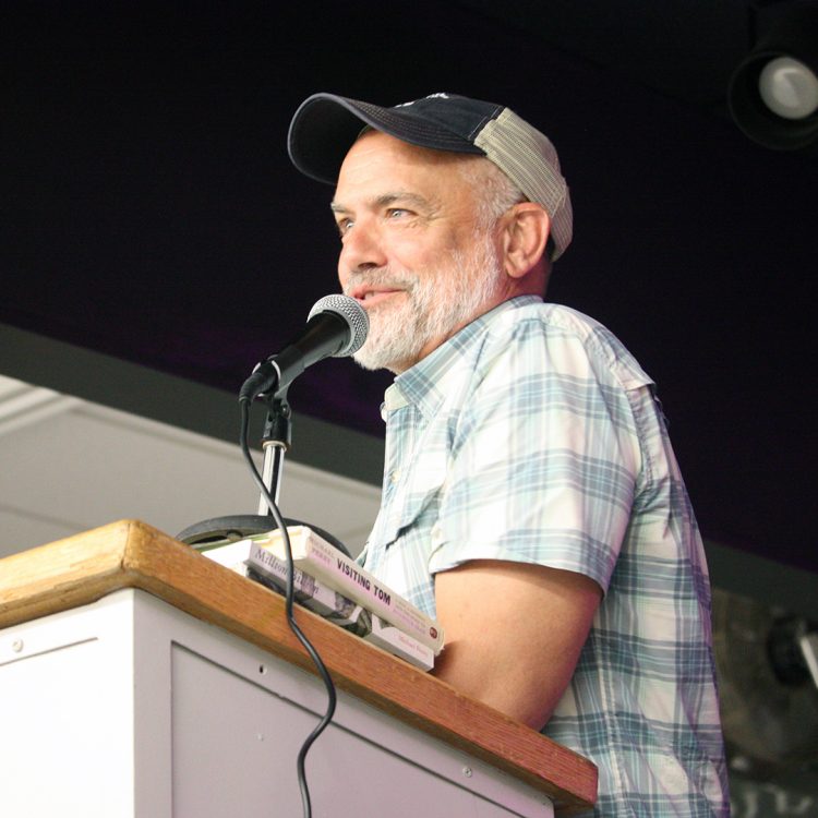 Large turnout in Gilman Aug. 8 for author Michael Perry