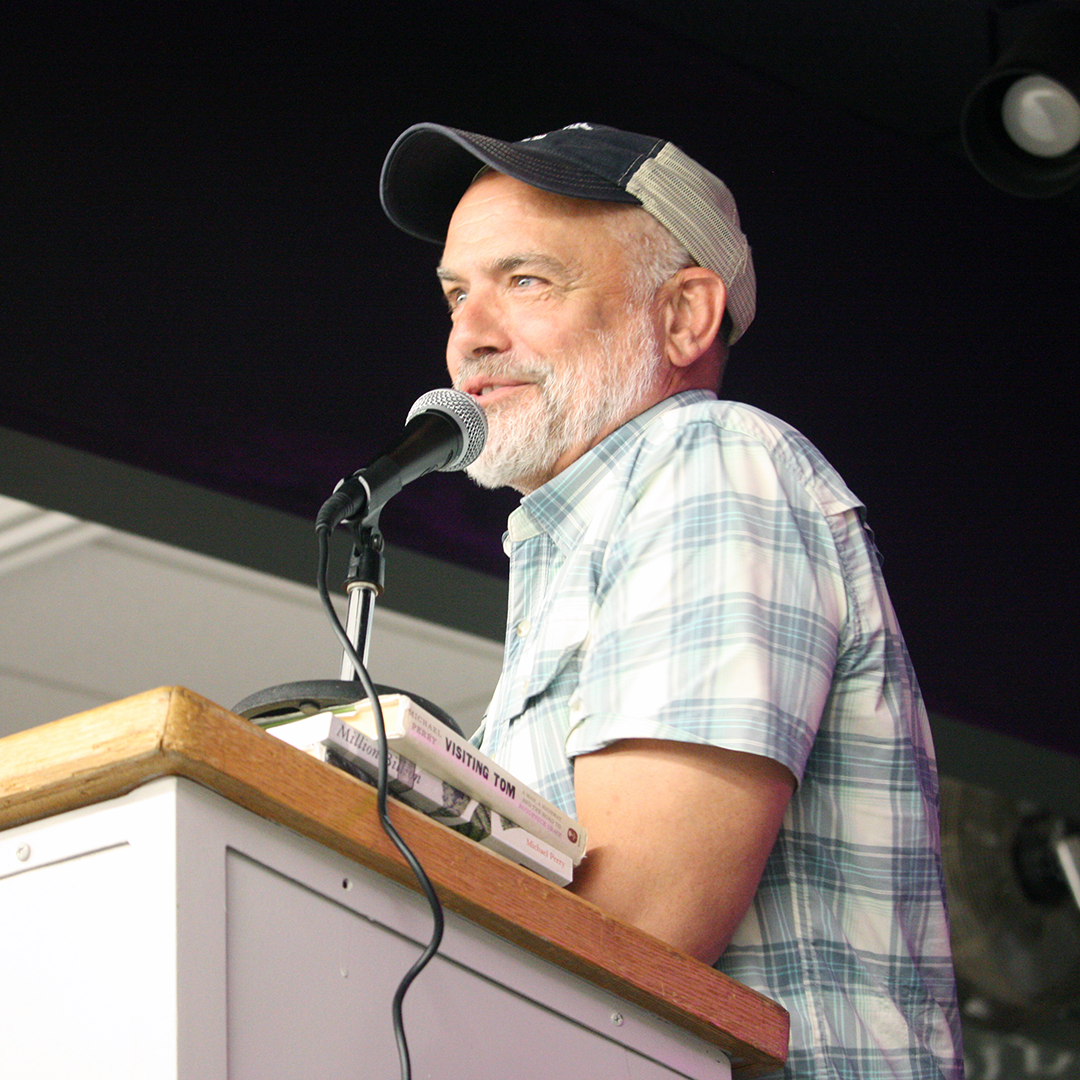Large turnout in Gilman Aug. 8 for author Michael Perry