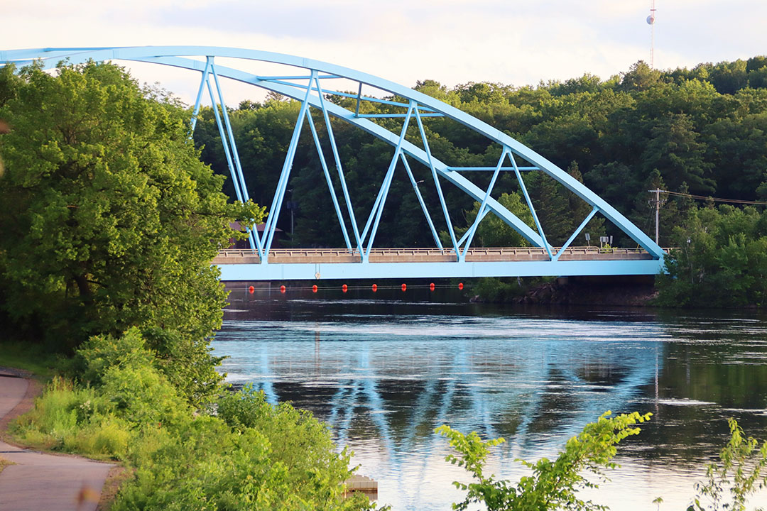 Blue bridge is in line to have some work done