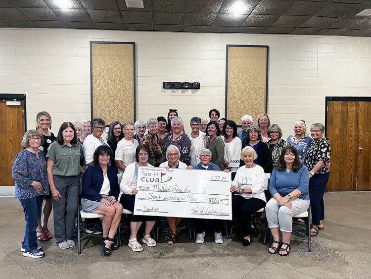 Wednesday Tee-Hi Ladies end season, share with local organizations, students