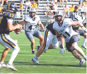 Medford alums contribute for both the Blue Devils and Blugolds Medford alums contribute for both the Blue Devils and Blugolds