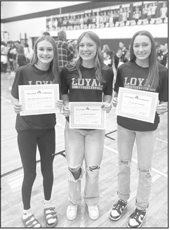 Loyal’s Addy Wolf named Player of the Year Loyal’s Addy Wolf named Player of the Year