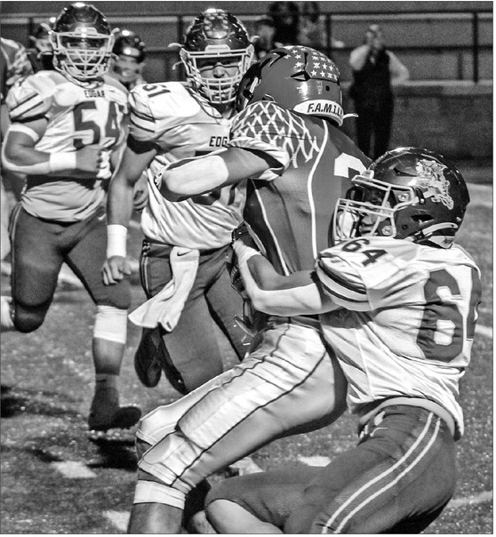 Edgar wins on college field