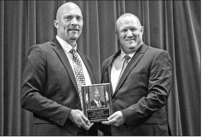 Bargender inducted into Edgar Hall of Fame