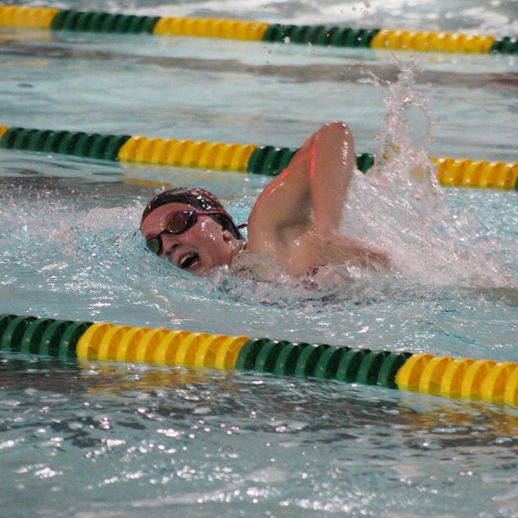 Swimmers glide to an easy win at Colby, host Hatchets today