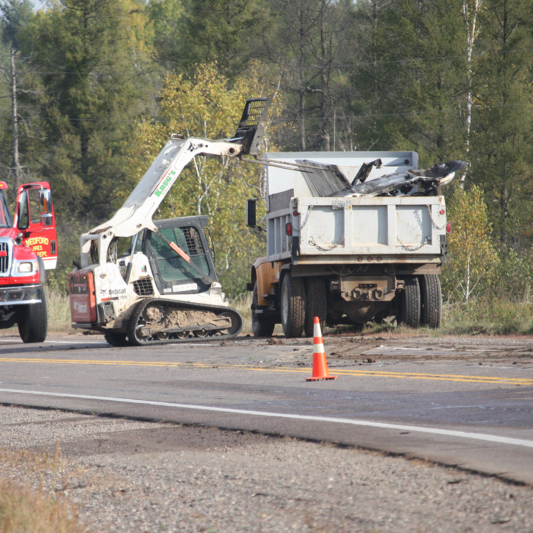 Fiery crash claims life