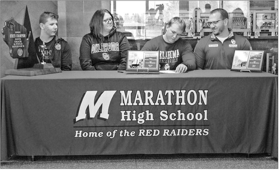 Marcell signs with the Sooners