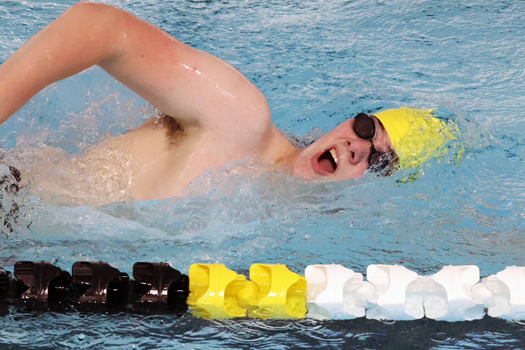 Three experienced seniors lead Medford’s small group of six swimmers