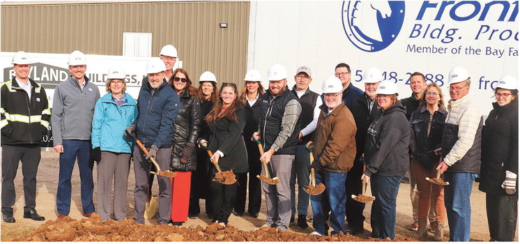 FrontLine breaks ground on 45,000 square foot addition