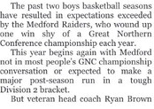 Young Raiders expect to be competitive
