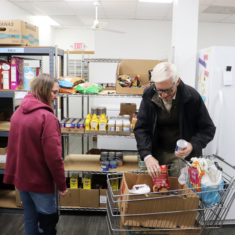 Gov. Evers tours Taylor County Food Pantry