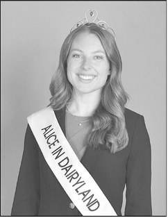 Alice in Dairyland visiting Vine’s Christmas Trees