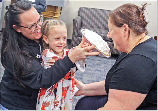 A pie in the face for a good cause
