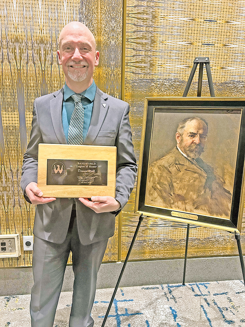 Webb recieves John Philip Sousa award
