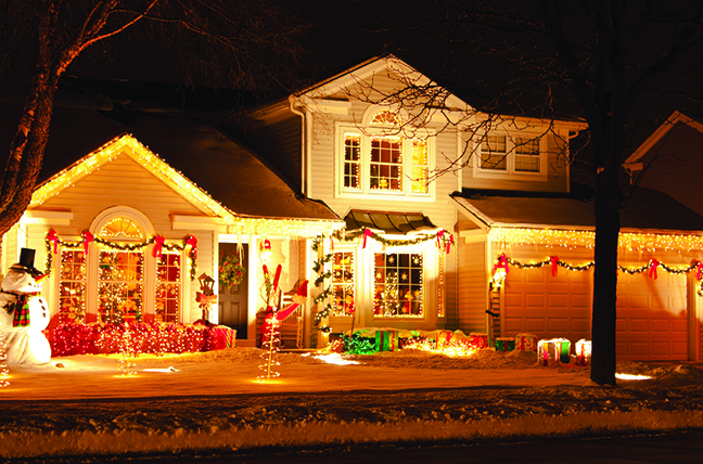 Houses should be ablaze with lights, not fire, this holiday