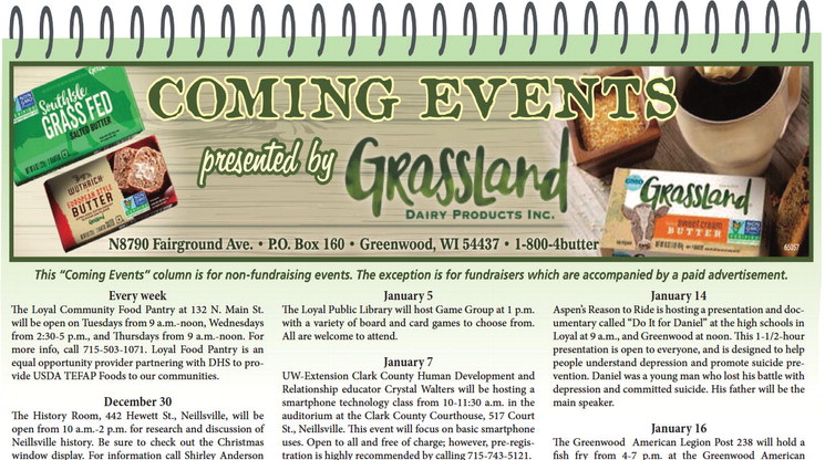 Every week January 5 January 14