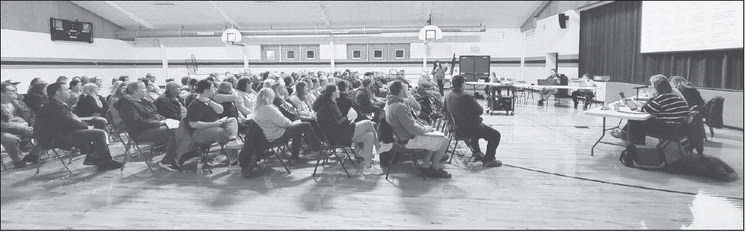 Granton residents come out in force to request referendum Granton residents come out in force to request referendum