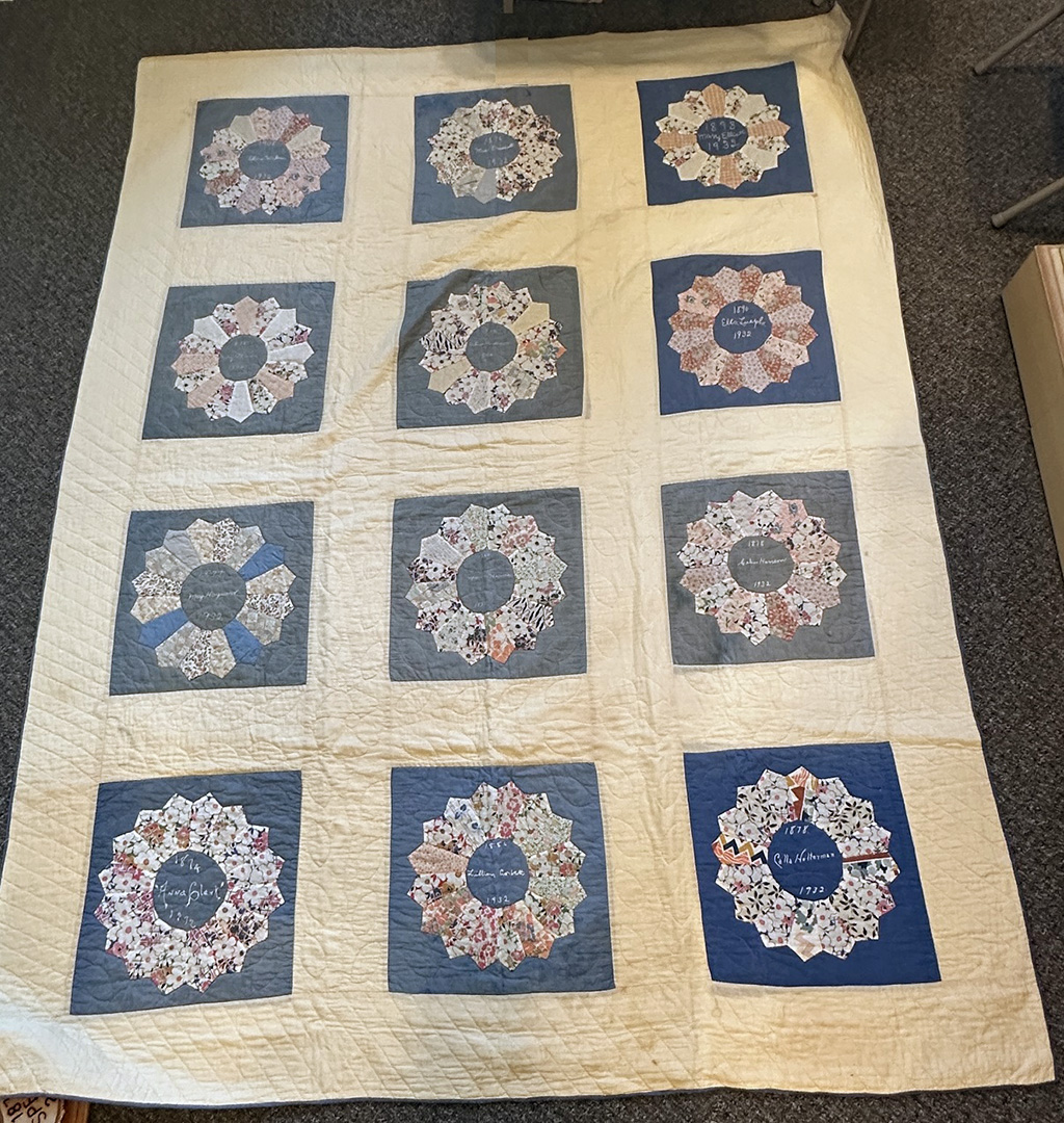 Preserved in stitches: Century-old quilts reveal life of Spencer women from decades past