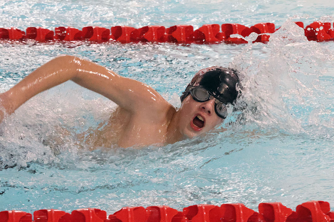 A strong Senior Night sendoff for the swimmers A strong Senior Night sendoff for the swimmers