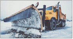 Slow down and give snow plows room to do the work