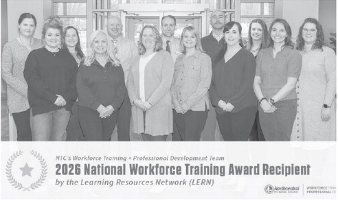 Northcentral Technical College earns national workforce training excellence recognition