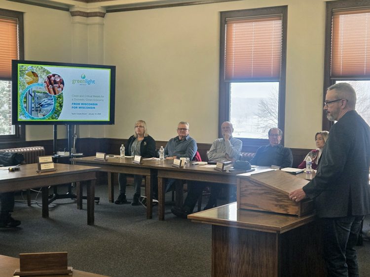County Board gets update on mineral exploration in area
